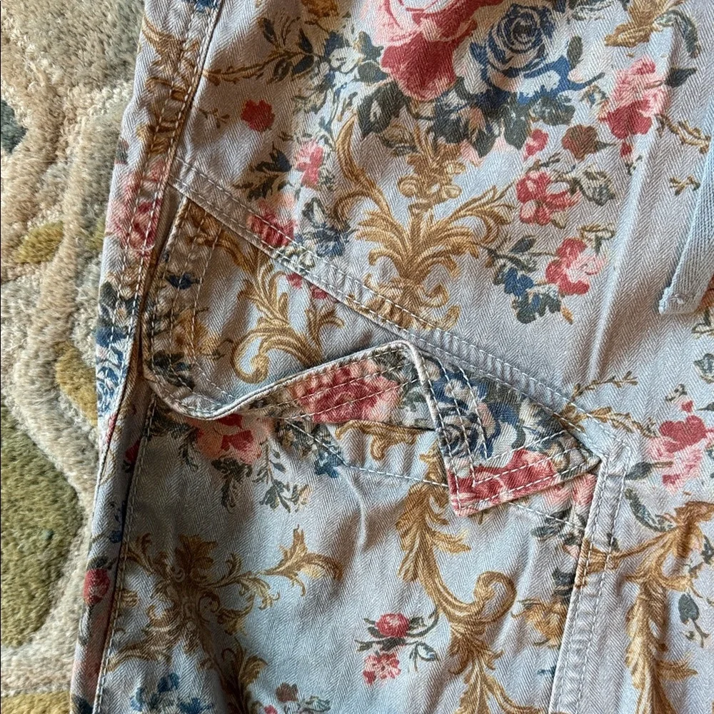 BDG Multicolor Floral Drawstring Pants - Picture 3 of 4